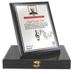 001. Peshawar | Wooden Shields Awards with box, metal printed by D Print House