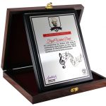 VIP Wooden Box Shield | Peshawar, Pakistan with delivery in Islamabad, Lahore, Karachi, Faisalabad, Quetta, Swat, Kohat, Hangu, Pakistan