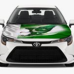 14th August Pakistan Independence Day Printable Vinyl Sticker in Peshawar, Pakistan – Vehicle Front