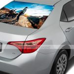 Peshawar | Large format Printing on Vinyl Sticker – Car Back Screen 2