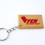 UV Printed Wooden Keychain