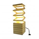 Wooden Lamp - Stretched