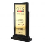 Peshawar | Wooden Shield with Metal Printing, Pakistan – Slim  Rectangle Design