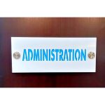Administration | Door Name Plate Maker - Peshawar, Lahore, Karachi, Quetta, Islamabad, Pakistan