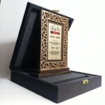 Shields and awards with box
